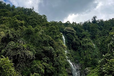 Hike to Lauke Jharana from Kakani Homestay